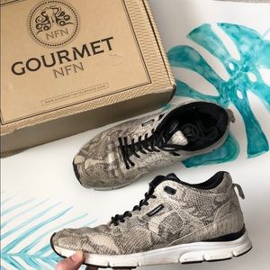 Limited GOURMET NFN 35 LITE Snake LX Leather Sneaker 9